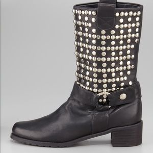 stuart weitzman motorcycle boots